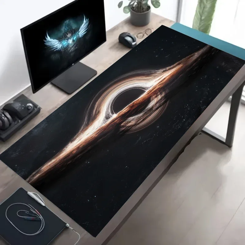 Gaming Keyboard Mini - Alas Mouse Cosmic Black Hole 900x450MM,