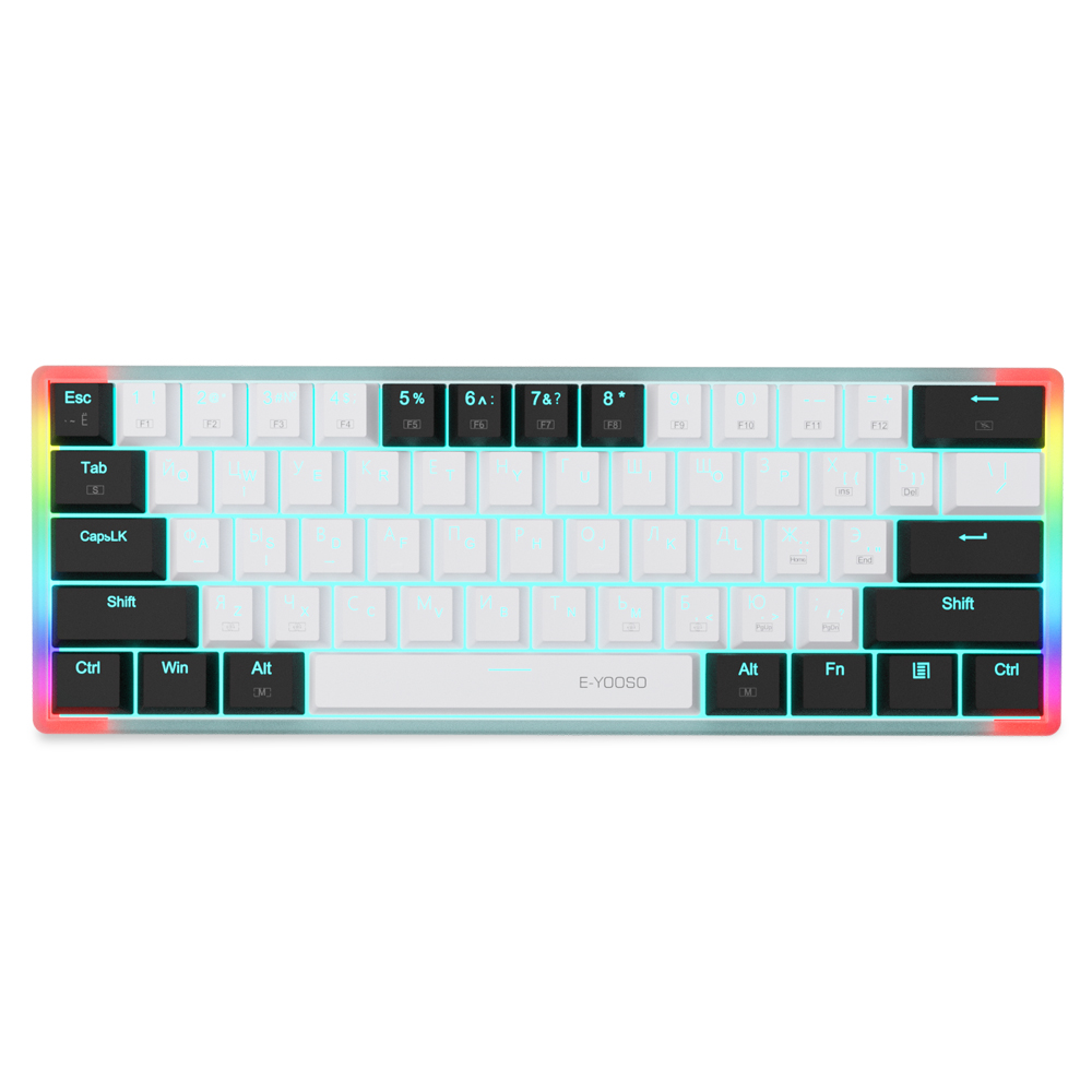 E-YOOSO Z11T, Keyboard Mekanik - Keyboard Gaming Blue Switch ulasan dan harga