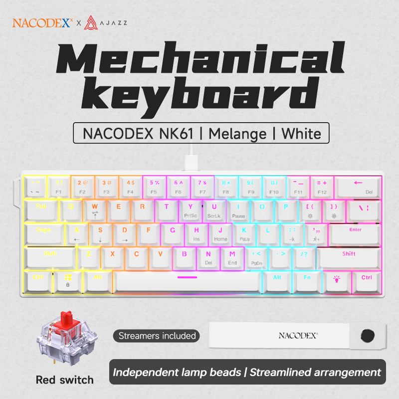 Keyboard Gaming Mekanik Berkab - Keyboard Gaming Blue Switch ulasan dan harga