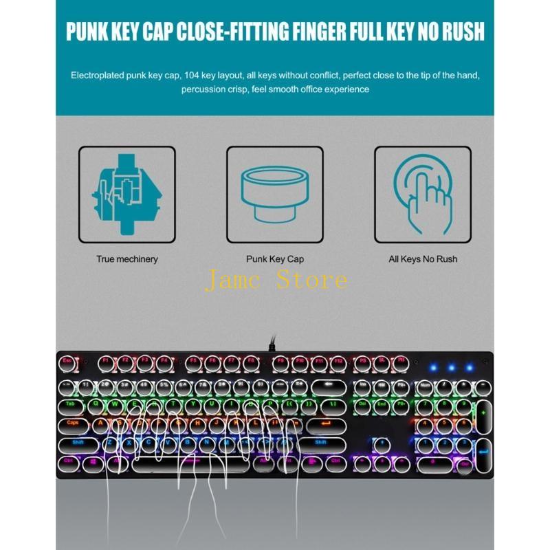 LX0B Keyboard Gaming Mekanis 1 - Keyboard Gaming Blue Switch ulasan dan harga